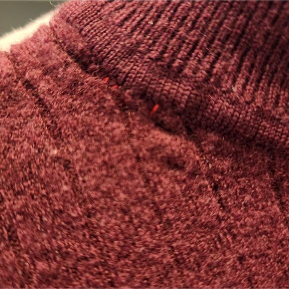 JF Ferrar Vintage Wool Turtleneck Sweater Boxy Long Sleeve Size L - Picture 7 of 8